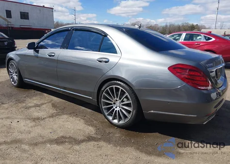 2016 Mercedes-Benz S 550 4Matic из США, поврежденный, VIN WDDUG8FB5GA276026
